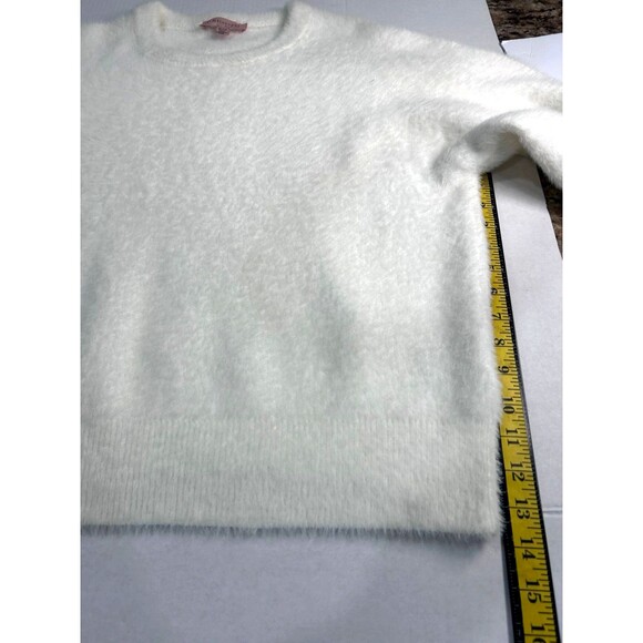 Philosophy Sweater Women’s Size XL Color Cream Pearls & Silver Balls Sleeves - Picture 9 of 12